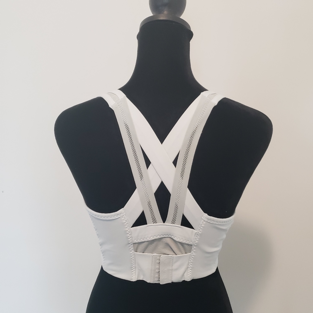Athleta Gigi High Impact Padded Sports Bra Strappy Back Size Small - Picture 4 of 8